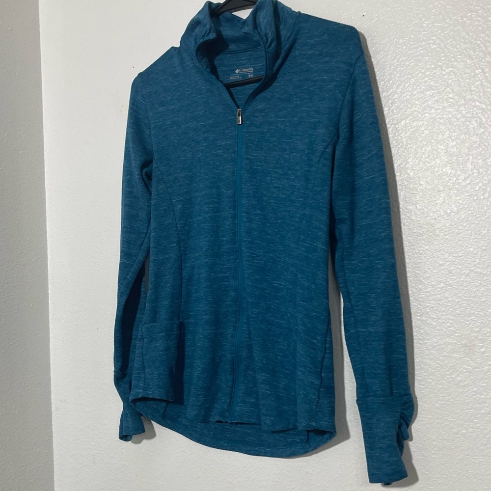 Columbia zip up sweater
